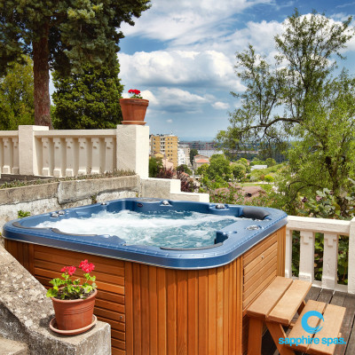 Spa pool installed by the team @ dSpa France