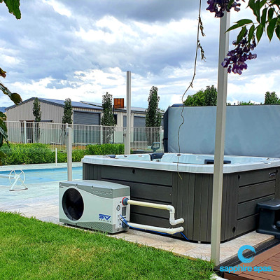 ACRYLIC silverwhite CABINET premium coastal grey