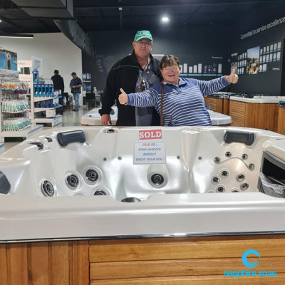 Another happy family today, celebrating the purchase of this beautiful Sapphire myEscape.. . this one's off to Moree