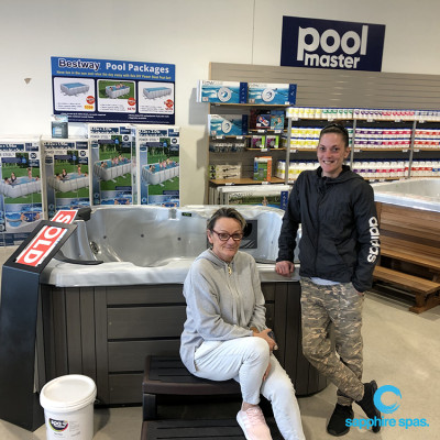 Can't wait to get it home! thanks to the team @ Paramount Pools & Spas Tauranga NZ