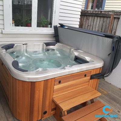 ACRYLIC oyster & CABINET cedar myOasis