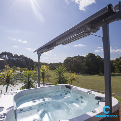 mySpaSHADE gazebo pergola shade sail spa cover