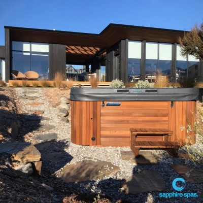 Spa pool installed by the team @ Spa Pools Otago