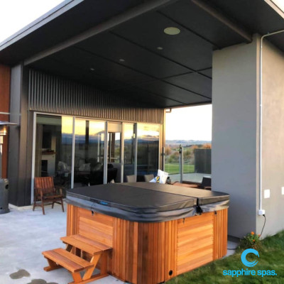 CABINET cedar HARDCOVER slate grey