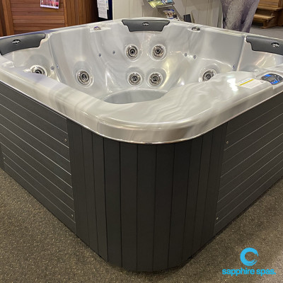 ACRYLIC cosmic swirl CABINET grey duratek ; myOasis spa pool