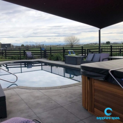 Spa pool proudly installed by the team @ Bermuda Lifestyle NZ