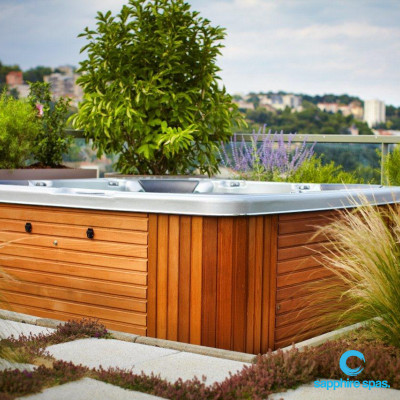 Spa pool installed by the team @ dSpa France