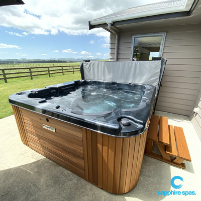 myRelaxation midnight cedar thanks to the team @ Wanganui Pool Clinic NZ