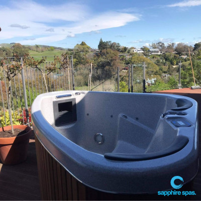 mySpace spa pool ready to enjoy thanks to the team @ Bermuda Lifestyle Hawkes Bay NZ