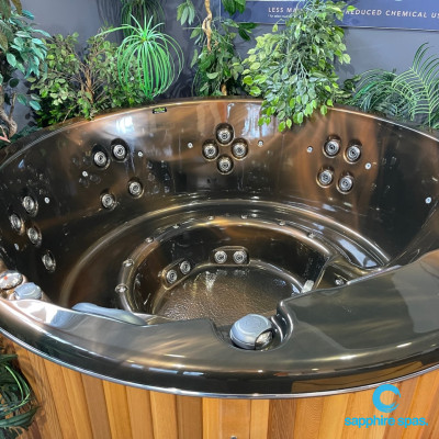 myHotTub in mayan copper thanks to the team @ Wright Pools and Spas NZ